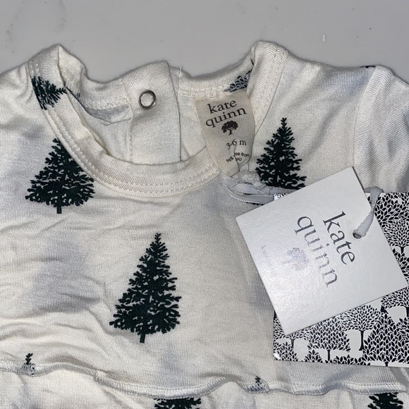 Kate Quinn Pine Tree Double Layer Bodysuit - Picture 2 of 3